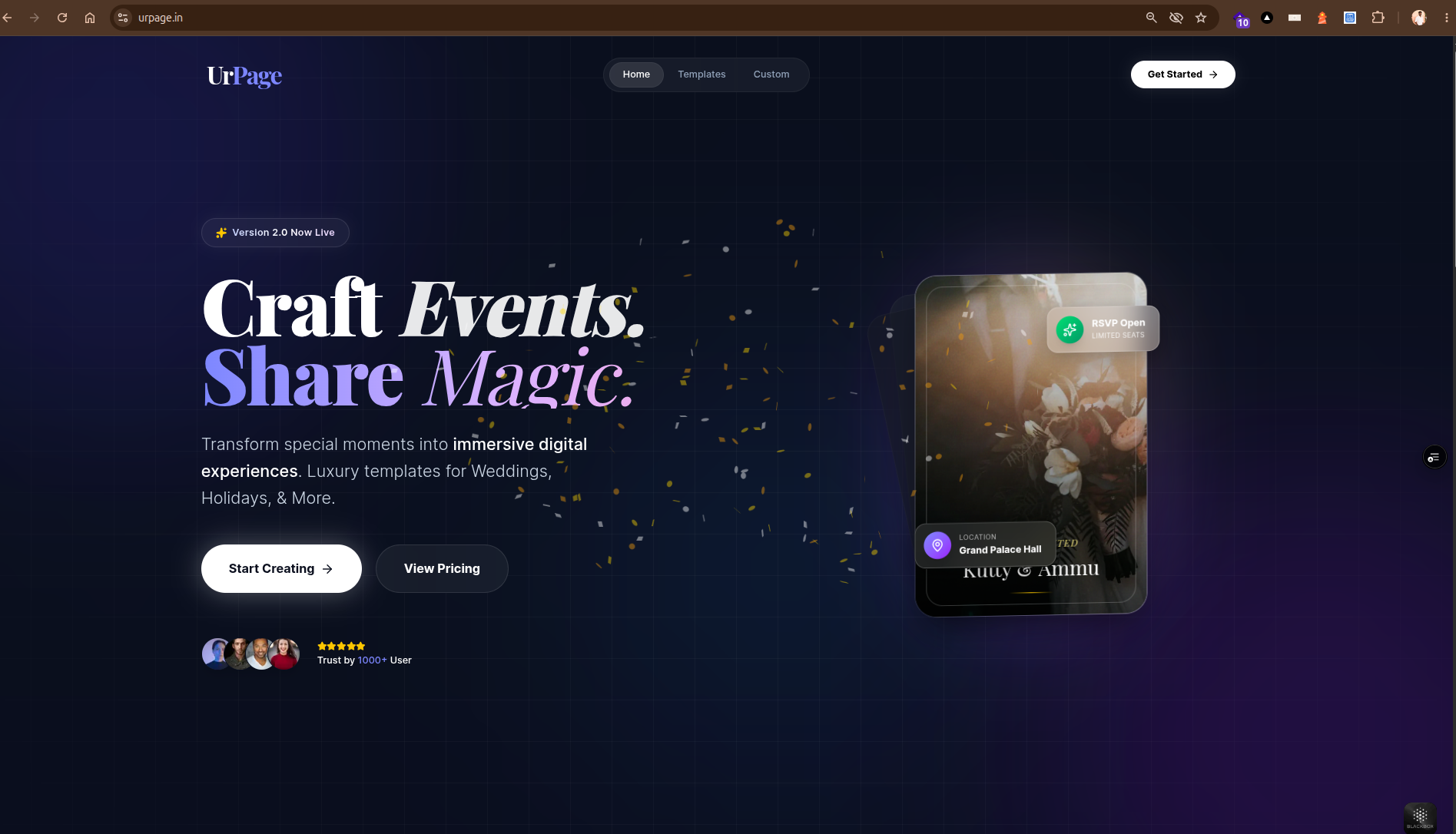 UrPage.in Project